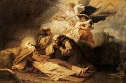 Antonio Viladomat y Manalt The Death of St Anthony the Hermit oil painting reproduction